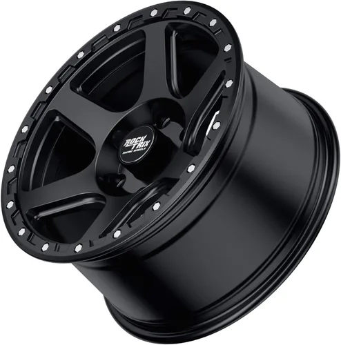 Miniatura 7 de RockTrix RT112 rueda de 17 pulgadas compatible con Ford F150 2009-2021 (todas las versiones incluyendo Raptor) patrón de pernos de 6 x 135, 17 x 9
