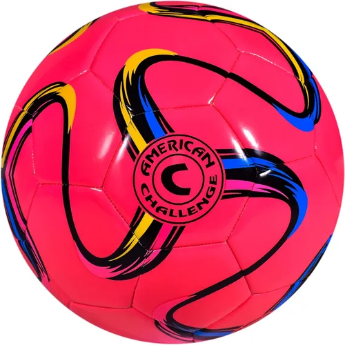 Miniatura 9 de American Challenge Brasilia - Balón de fútbol – Tamaños 5, 4, 3 y 2 – Balón de fútbol de entrenamiento para jóvenes y adultos para práctica