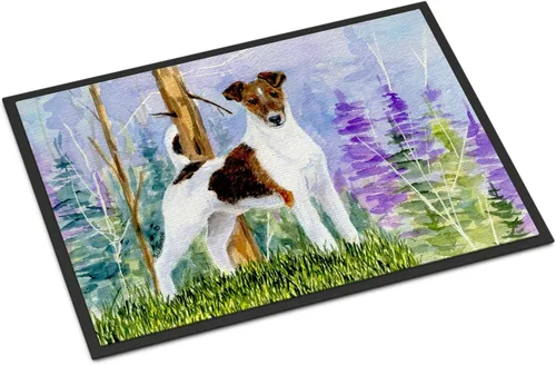 Miniatura 16 de Caroline's Treasures SS8220MAT - Felpudo afgano de 18 x 27 pulgadas, para interiores y exteriores, para entrada, antideslizante, lavable, de pelo