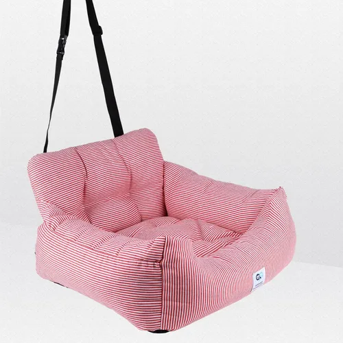 Miniatura 5 de Aidou Asiento de coche para perros, asiento elevador para perros pequeños, medianos y grandes, gatos, asiento elevador de viaje para mascotas, Gris