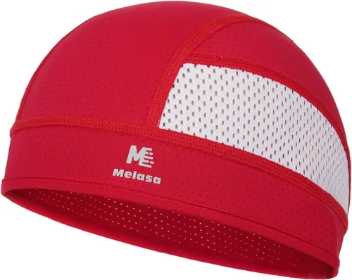 Miniatura 10 de MELASA Gorras de calavera refrescante, forro de malla ligera debajo del casco, ciclismo, motocicleta, casco duro para hombres y mujeres