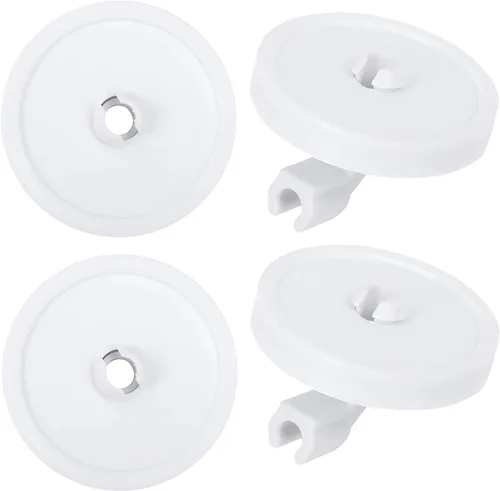 Miniatura 5 de 154174501 - Juego de soporte para ruedas de lavavajillas (paquete de 4) sustituye a repuesto para lavavajillas Frigidaire Kenmore Tappan