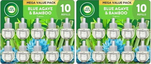 Miniatura 13 de Air Wick Recambio de aceite perfumado para enchufar, 5 unidades, agave azul y bambú, ambientador, aceites esenciales