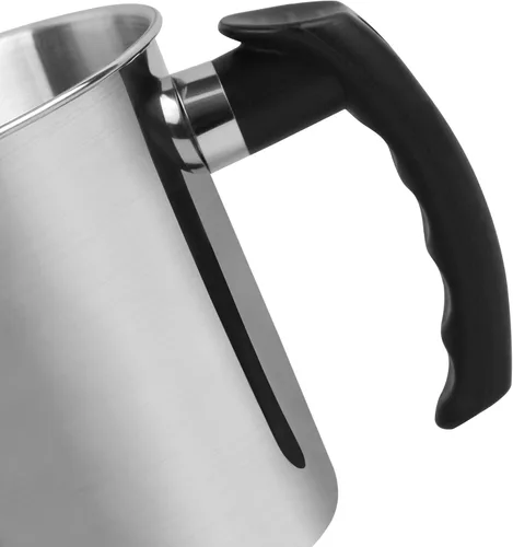 Miniatura 3 de Olla para hacer velas, capacidad de 2 libras, olla de fusión de cera de doble caldera, boquilla de vertido antigoteo y mango resistente al calor