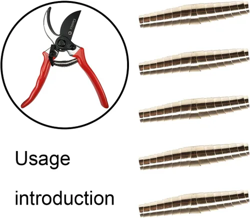 Miniatura 5 de 5 piezas de repuesto para podadora Volute Springs Garden Pruner Spring Accesorios para Secateur piezas de repuesto