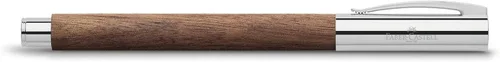 Miniatura 2 de Faber-Castell Ambition - Pluma estilográfica, madera de nogal, extrafina