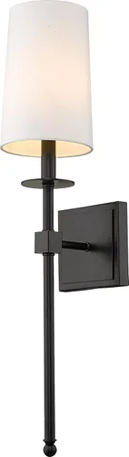 Miniatura 10 de Z-Lite 1 aplique de pared ligero 811-1S-BN, níquel cepillado