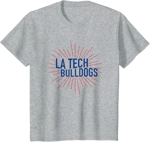 Miniatura 8 de Camiseta Louisiana Tech Bulldogs Burst, Blanco