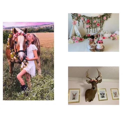 Miniatura 5 de Vividsun - Corona floral y ajustable para usar en bodas, festivales y sesiones de foto