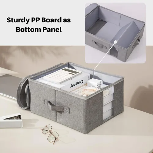 Miniatura 3 de Almacenamiento debajo de la cama con ventana transparente/tela resistente 600D, bolsas de almacenamiento debajo de la cama para ropa, ropa, manta