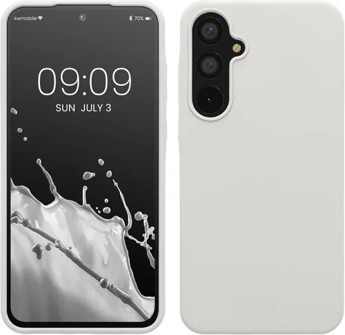 Miniatura 12 de kwmobile Funda Compatible con Samsung Galaxy A14 5G - Funda de teléfono de TPU y silicona con acabado suave - Verde Lima