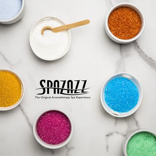 Miniatura 7 de Spazazz 7377C Cristales de spa y baño, lima y coco, 22 onzas