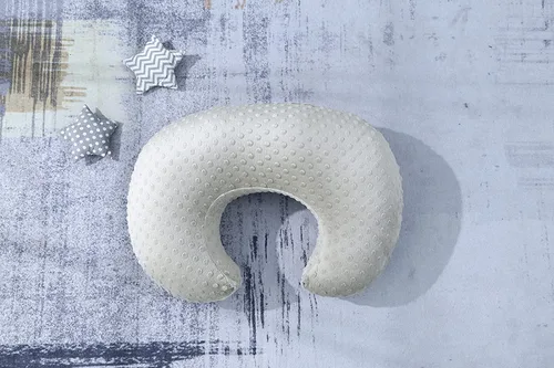 Miniatura 6 de Juego de almohada de lactancia con funda para mamás que amamantan, almohadas de lactancia ultrasuaves para bebé recién nacido niño o niña