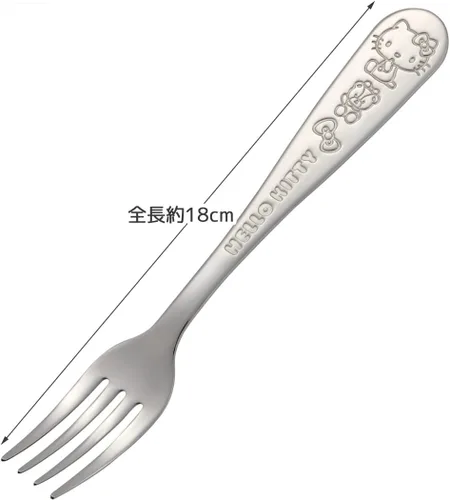 Miniatura 8 de Skater FS1C-A Sanrio Stainless Steel Fork for Adults Engraved Hello Kitty