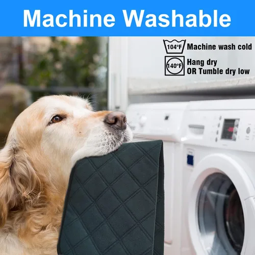 Miniatura 4 de RIOUSSI Almohadillas lavables para orina de perros, reutilizables, absorbentes, a prueba de fugas, antideslizantes, para entrenamiento de orinal