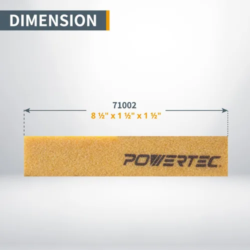 Miniatura 6 de POWERTEC PRO 45900C-45 - Disco de lijado surtido de 9 agujeros de 5 pulgadas, grano 80/120/220, discos de respaldo de gancho y bucle de cerámica