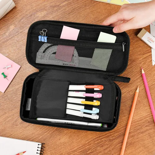Miniatura 2 de YOKUMA Estuche de Lápices Bolsa de Lápices para Niños de Gran Capacidad Bolsa Caja de Bolígrafos, Suministros Escolares Universitarios Estéticos