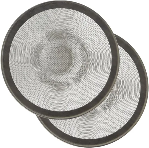 Miniatura 10 de Evriholder Protectores de drenaje para fregadero de tocador, ajuste seguro, evita obstrucciones en el baño, desechables, 3.7 pulgadas, gris