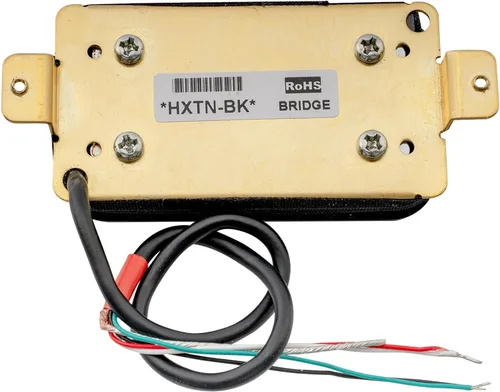 Miniatura 4 de Artec HXTN Super Power Pastilla Humbucker de Cerámica de Doble Cuchilla Hot Rail para Puente 16K para Guitarra Eléctrica Estilo Strat Tele, Negro