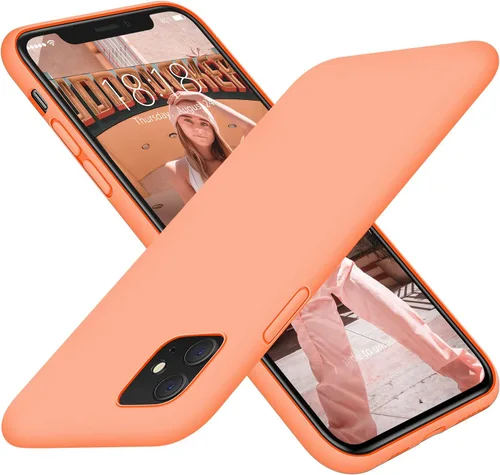 Miniatura 11 de DTTO Funda compatible con iPhone 11, serie Romance, funda de silicona cubierta completa [protección mejorada de cámara y pantalla] con cojín