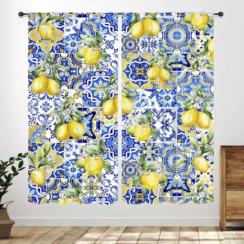 Miniatura 27 de Cortinas Rústicas de Cocina, Tenedor Cuchara Retro Tablón de Madera Granja País Tema de Cocina Citas Divertidas Tratamiento de Ventana