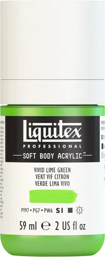 Miniatura 106 de Liquitex Professional Soft Body - Pintura acrílica, botella de 2 onzas (59 ml), blanco titanio Titanio Blanco