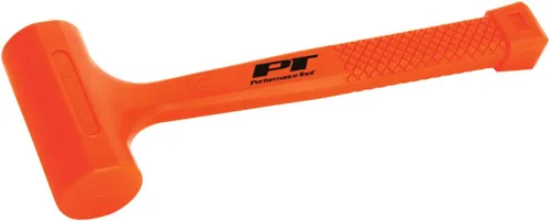 Miniatura 11 de Performance Tool M7234 - Juego de martillo de soplado muerto con tapa de latón, martillos de bola y muerto y revestimiento de uretano, naranja