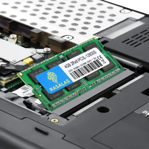 Miniatura 5 de 8 GB (2 x 4 GB) PC3L-12800S DDR3L 1600MHz 4GB RAM DDR3L PC3L-12800S 1600MHZ SODIMM 2Rx8 1.35V 204Pin CL11 Rasalas Kit de memoria para computadora
