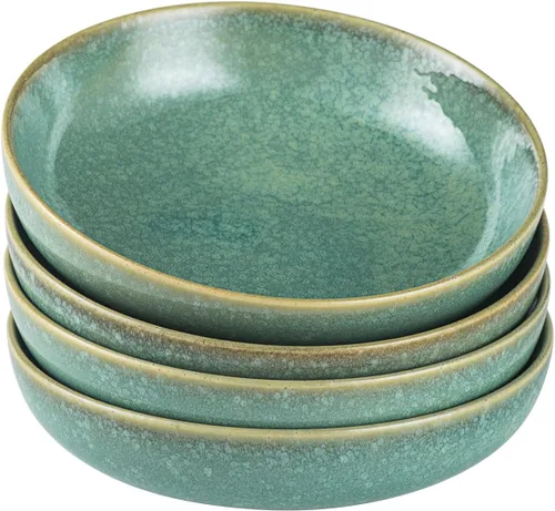 Miniatura 9 de HENXFEN LEAD Juego de cuencos de cerámica para postre para helado, 4-8 onzas, cuencos pequeños para servir, aperitivos, inmersiones, arroz, Blanco