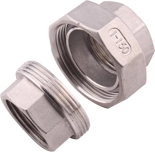 Miniatura 4 de Unión de accesorios de tubería fundida - 1" NPT hembra montaje acero inoxidable 304, clase 150