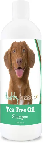 Miniatura 45 de Healthy Breeds Doberman Pinscher Champú de aceite de árbol de té, formulado para piel seca e irritada, reduce la caspa, aroma a gaulteria, 8 onzas