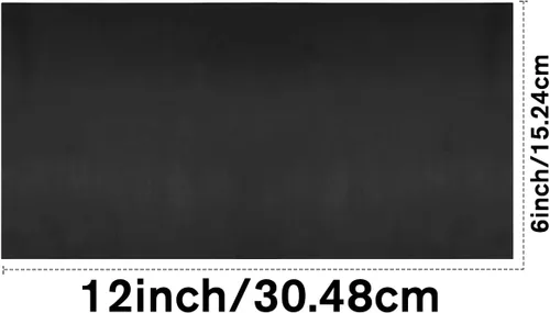 Miniatura 3 de Hojas de cuero negro para manualidades, herramientas de cuero, cuadradas, de 0.071-0.083 in de grosor, piezas de cuero de grano completo, cuero