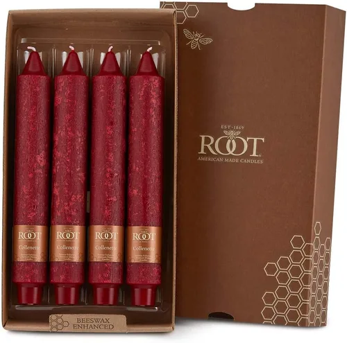 Miniatura 19 de Root Candles Velas de Cena Sin Aroma Juego de Velas en Caja de Mezcla Premium de Cera de Abeja, 9 Pulgadas, Rosa Polvoriento, 4 Unidades Rosa