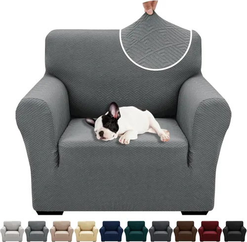 Miniatura 33 de XINEAGE Fundas elásticas nuevas para sillón 2025, 1 pieza, protector para silla de sala de estar, funda gruesa y suave con parte inferior elástica