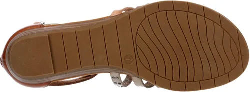 Miniatura 6 de Limelight Vanya - Sandalias planas de gladiador con cierre de cremallera para mujer