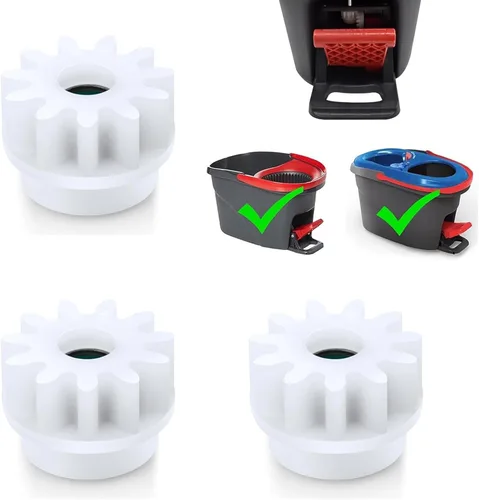 Paquete de 3 rodamientos de repuesto para cubo de fregona OCedar - Fácil fijación para O Cedar Easywring Spin Mop y sistema de cubo, kit de