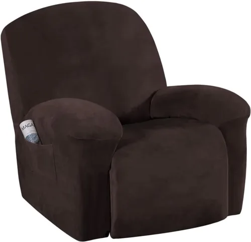 Miniatura 25 de H.VERSAILTEX 1 Pieza Funda para Sillón Reclinable de Terciopelo Fundas Deslizantes para Sillón Reclinable Fundas Deslizantes para Sillón Reclinable