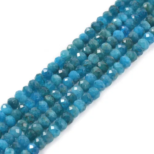 Miniatura 35 de 7 chakras piedras preciosas de 0.236 in de piedras preciosas facetadas Rondelle sueltas cuentas para hacer joyas DIY cuentas de 16 pulgadas