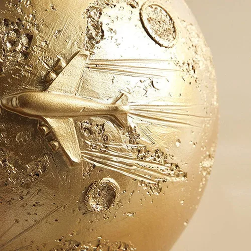 Miniatura 4 de Figura de astronauta de resina, adorno de astronauta de astronauta, escultura en caja de almacenamiento, organizador de cuencos para decoración