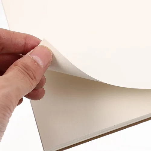 Miniatura 7 de VICASKY Cuaderno de bocetos en espiral, tapa de estraft, bloc de bocetos en blanco, cuaderno de bocetos a granel, bocetos con alambre para dibujar