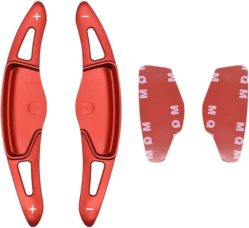 Deportes Rojo Reemplazo para Hyundai Loniq Kona Veloster 19 Aleación de Aluminio Paleta CNC Billet Volante Cambio Remolques Extensión
