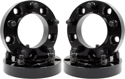 Miniatura 13 de Wheel Accessories Parts 2 espaciadores de rueda centrados en buje 5 en 5.906 in 0.197x5.906 in 1.00 pulgadas de grosor 4.331 in Buje M14x1.5 14x1.5