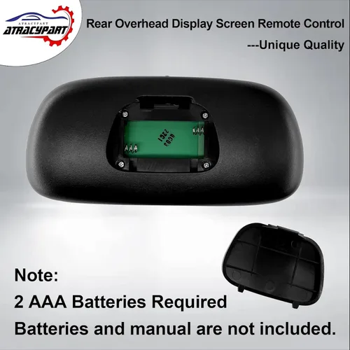 Miniatura 4 de Control remoto de entretenimiento DVD Control de pantalla trasera Reemplazo para Chevy Silverado 1500/2500HD/3500HD 2013-2021, GMC Sierra Yukon