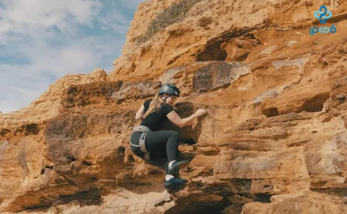 Miniatura 2 de Casco de trabajo de arborista de espeleología para adultos, senderismo y escalada Negro