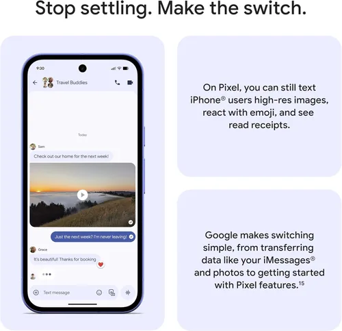 Miniatura 6 de Google Pixel 10a - Smartphone Android desbloqueado - 7 años de caídas de píxeles, batería de más de 30 horas, entrenador de cámara, Gemini Live, Baya