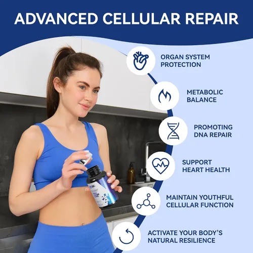Miniatura 5 de ZNC® Suplemento NAD+ 10 en 1 con NAD liposomal y urolitina A para energía y reparación celular - 60 cápsulas veganas