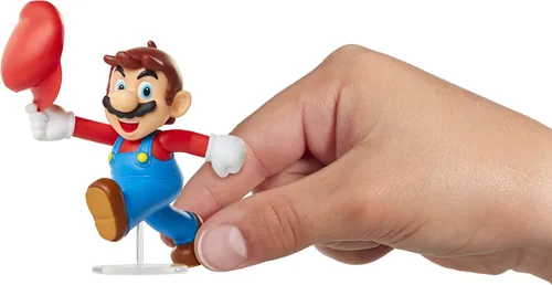 Miniatura 5 de Super Mario Figura de acción de 2.5 pulgadas, sombrero de inclinación de Mario juguete coleccionable