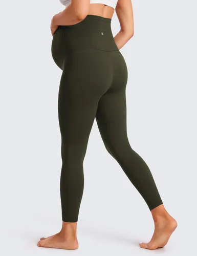 Miniatura 2 de CRZ YOGA Butterluxe - Leggings de maternidad sobre el vientre de 25 pulgadas, pantalones suaves para entrenamiento, yoga y embarazo