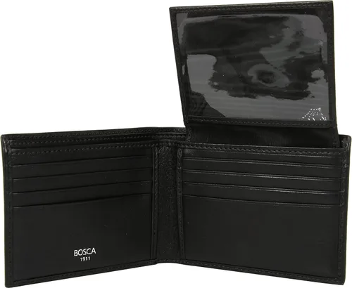Miniatura 4 de Bosca Nappa Vitello Collection - Cartera de crédito con pasaporte de identificación