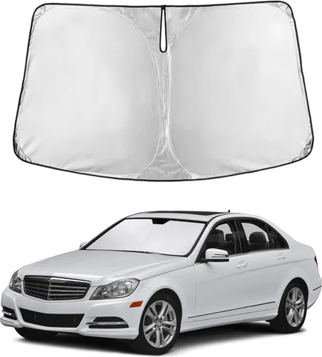 Miniatura 154 de EcoNour Parasol para parabrisas compatible con Hyundai Tucson 2016-2019 2020 2021, visera solar para parabrisas delantero y ventana, bloqueador
